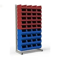 Стеллаж односторонний №40 (1835х950х510)