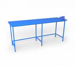 Двойной слесарный стол с тисками ВСТ-21/00