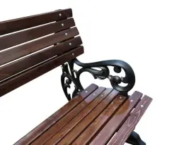 Скамейка чугунная «Жасмин» 1,5 м