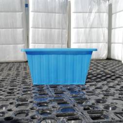 Ванна пластиковая пищевая К, 400 л, HDPE, белый [132.0400.001.0]