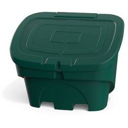 Ящик для соли, реагентов 400 литров PREMIUM, зеленый