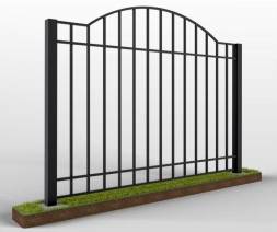 Забор металлический сварной секционный СЗ-5, 1 м²