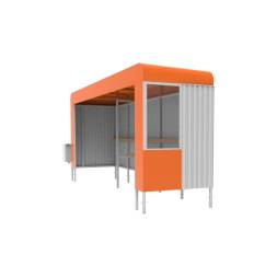 Павильон остановочный мод. 3, 5790x1500x2400 мм